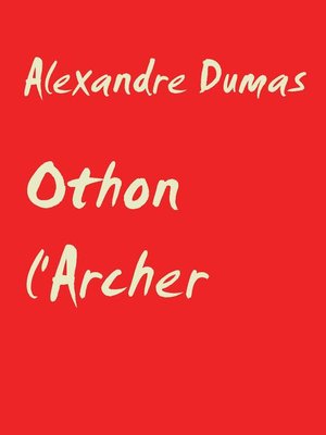 cover image of Othon l'Archer